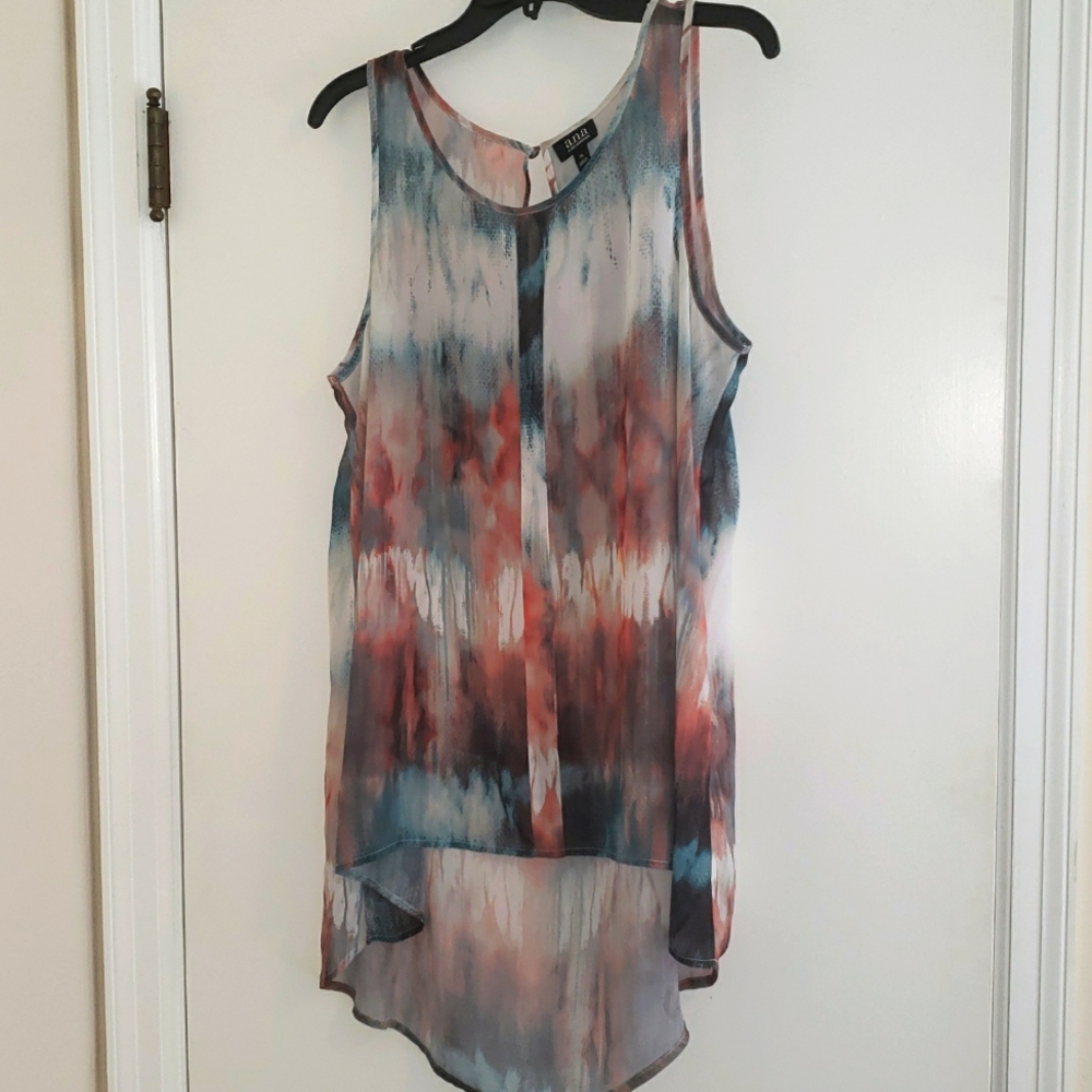 - A.n.a. XL sheer tank top